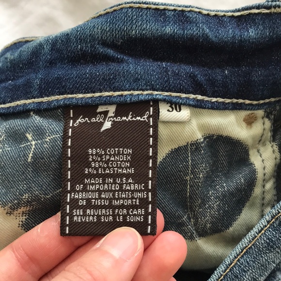 7 for all Mankind Jeans Rhigby Size 30